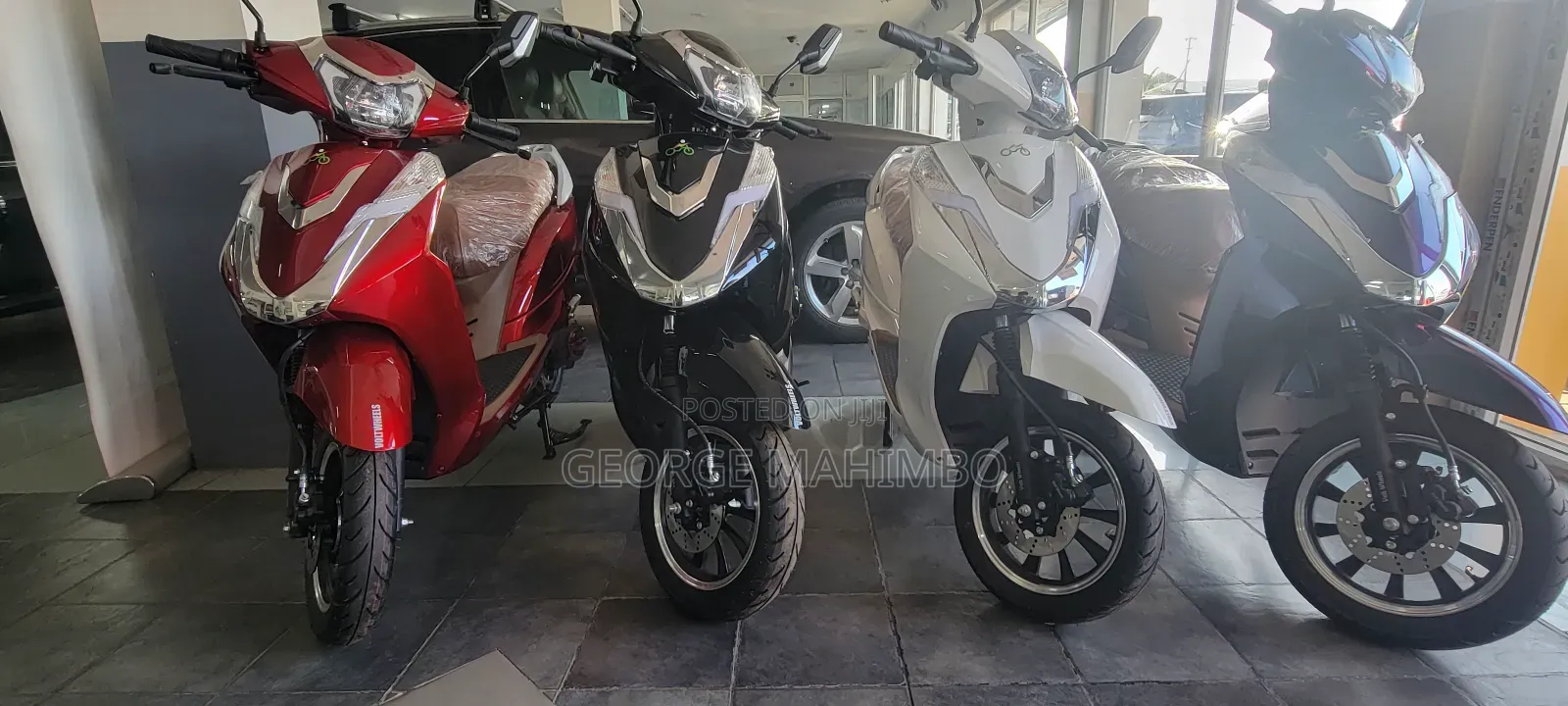 New Motorcycle 2024 Blue