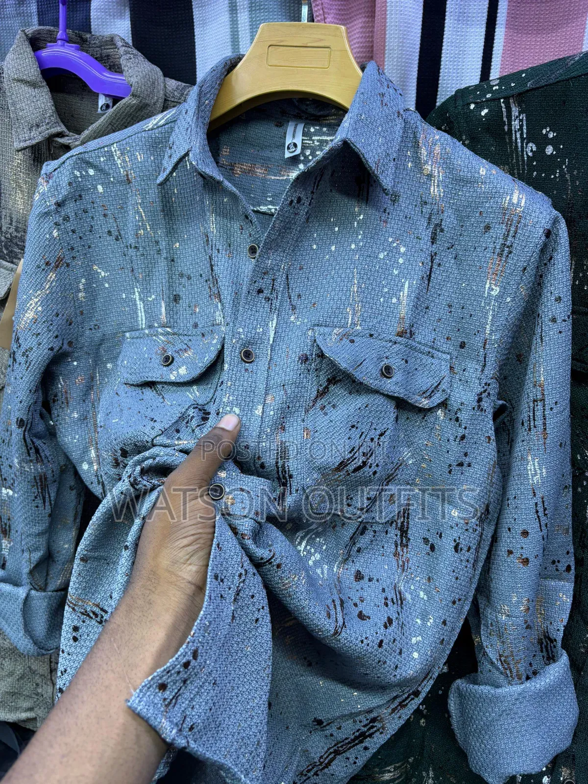 Shati Nzuri Na Mpya Za Materials Nzito