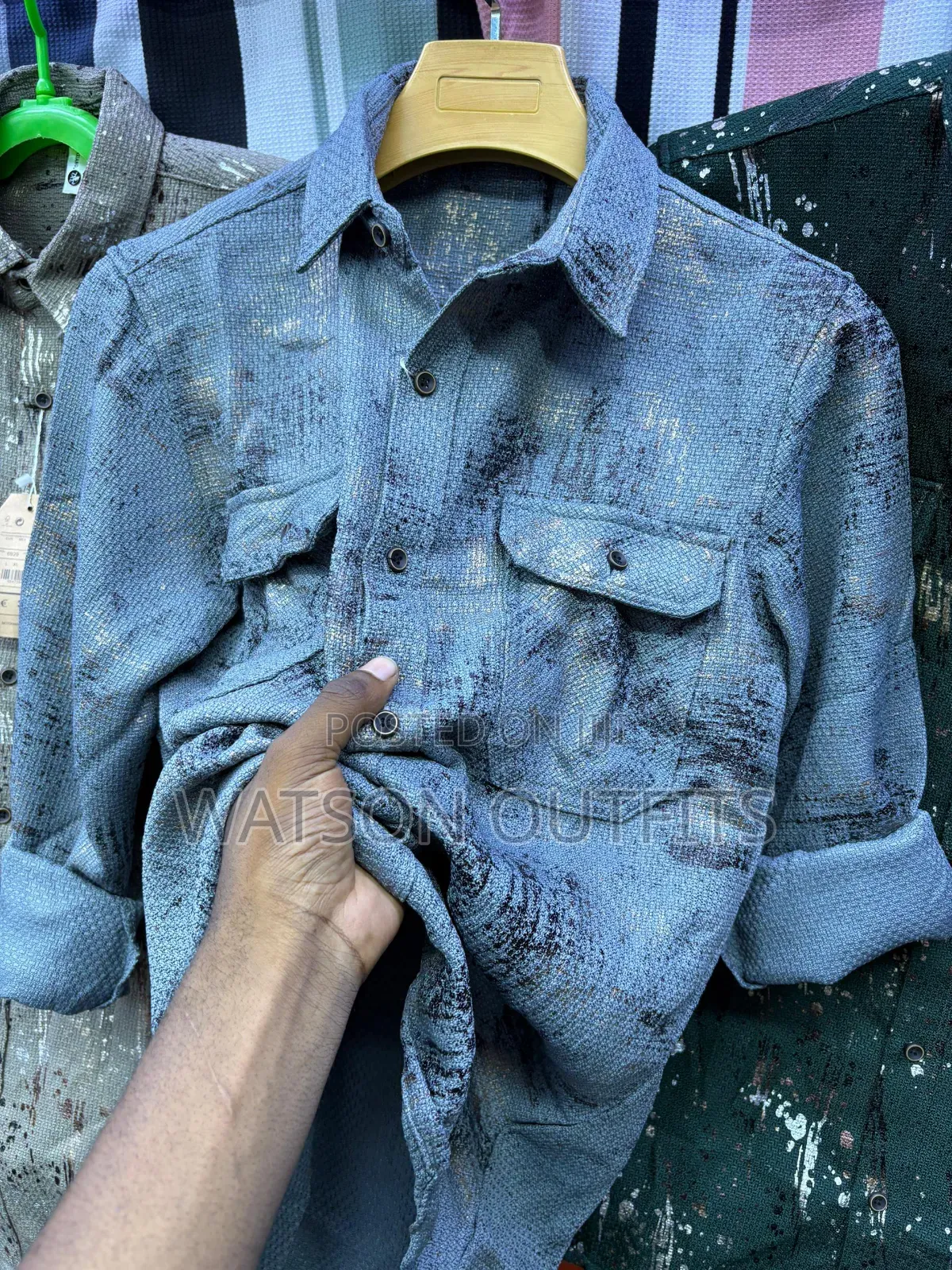 Shati Nzuri Na Mpya Za Materials Nzito