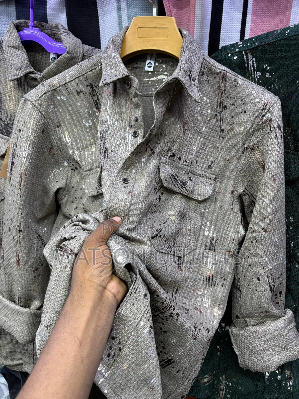 Shati Nzuri Na Mpya Za Materials Nzito