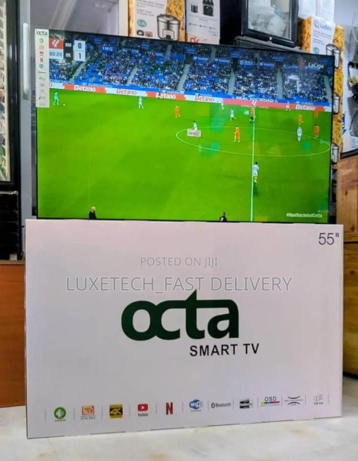 Octa 55-Inches Smart Tv