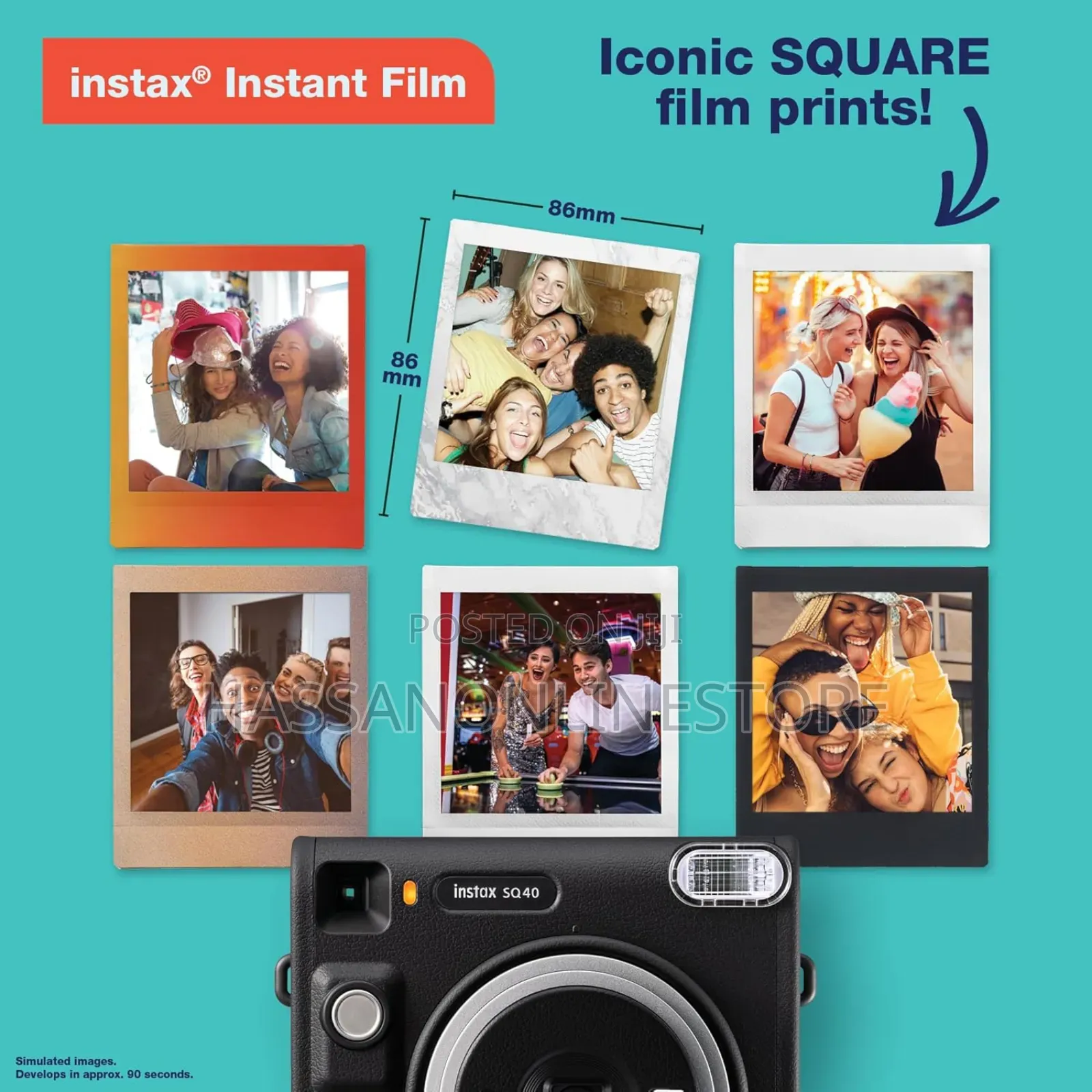 Fujifilm Instax Square Sq40 Instant Camera