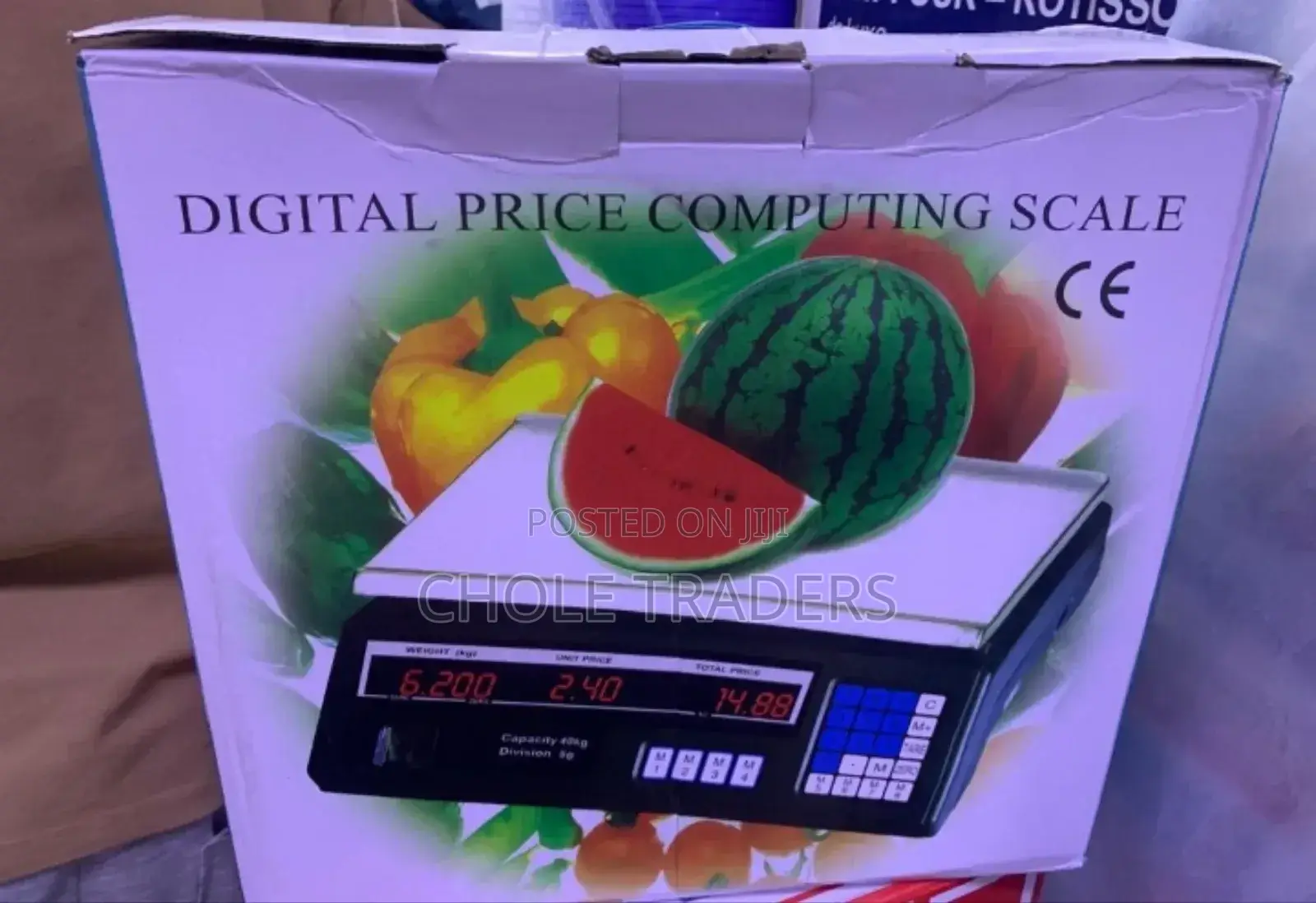 40kg Digital Price Computing Kitchen Scale,