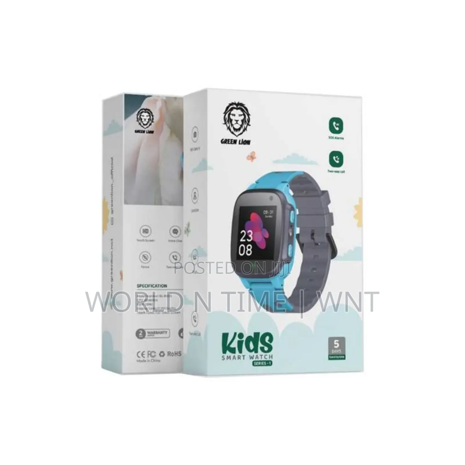 Greenlion Gnkidsws1pk/Bl Kids Smart Watch Series1 Pink/Blue