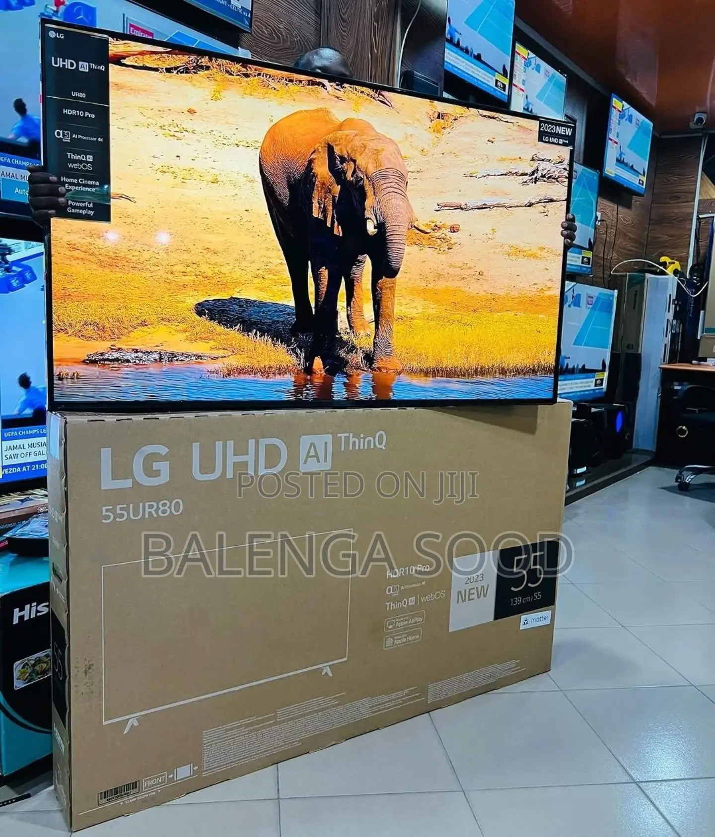 Lg Smart Framelless Inch 55
