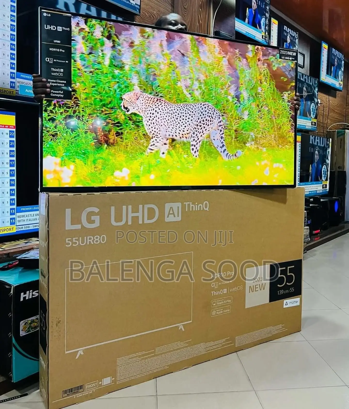 Lg Smart Framelless Inch 55