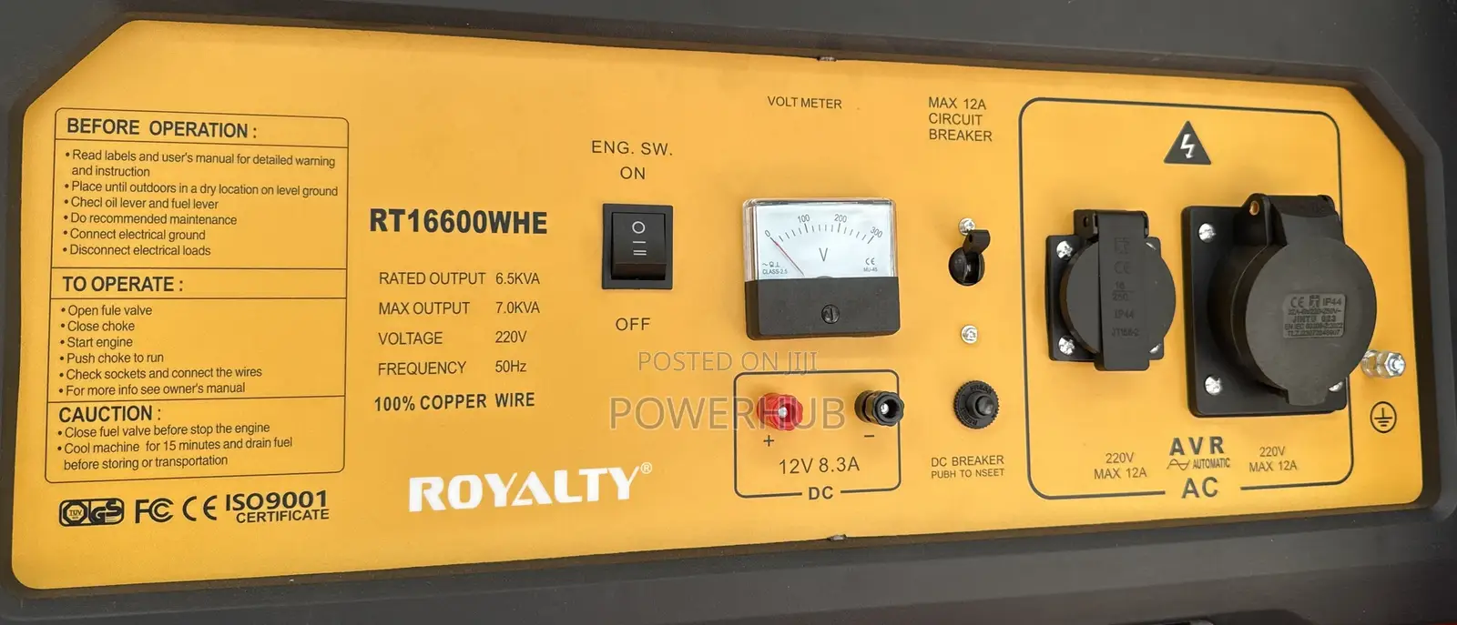 Generator 16600