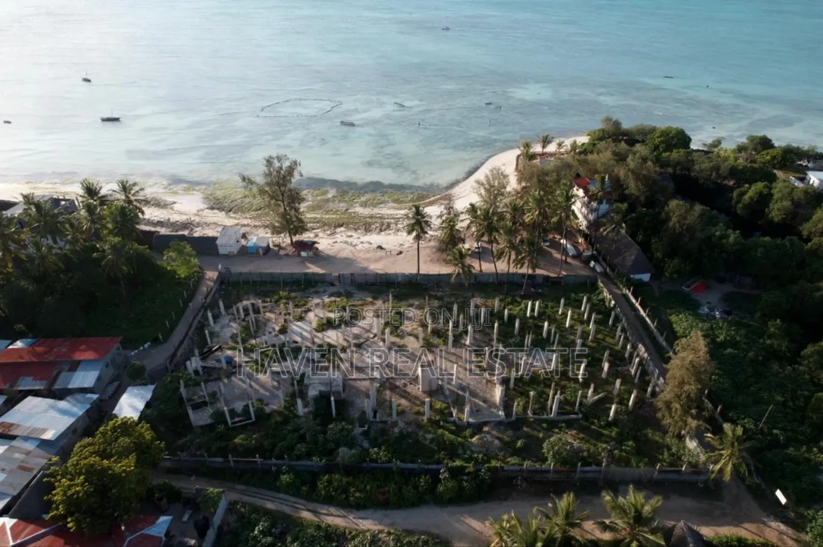 Beach Plot for Sale at Zanzibar