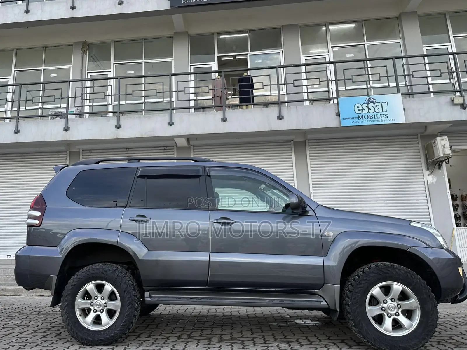 Toyota Land Cruiser Prado 2005 Gray