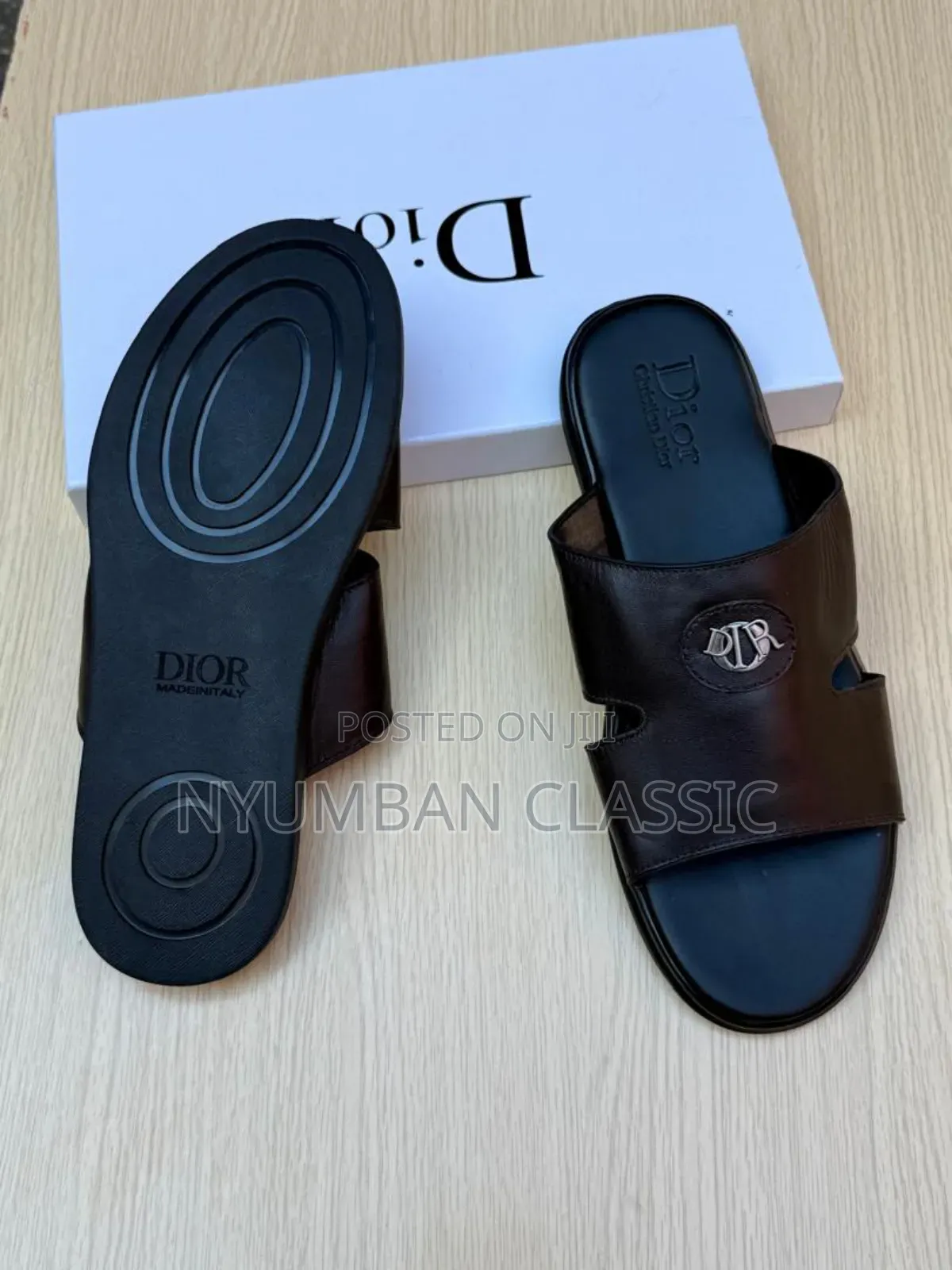 Dior Leather Sandals Original