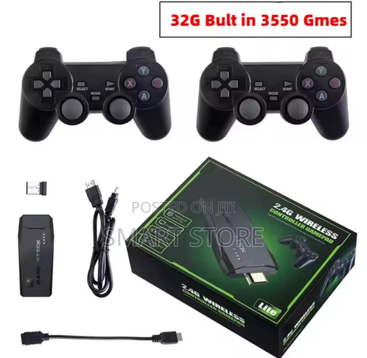 Video Game Sticks M8 Console 2.4g Dual Wireless Controller
