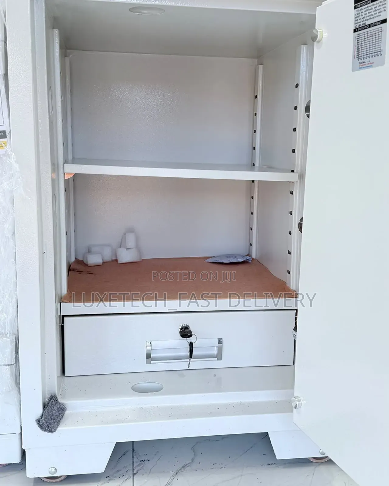 Digital Safebox 210kg, Fire-resistant Safe Locker
