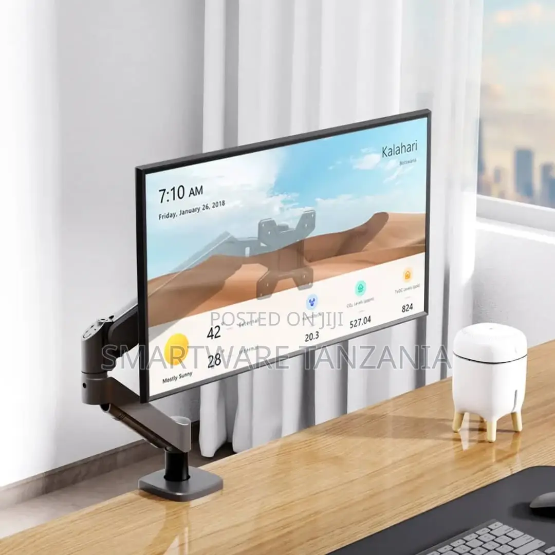 Single Monitor Mount for Ultra Wide 15 to 27 Inch Screen