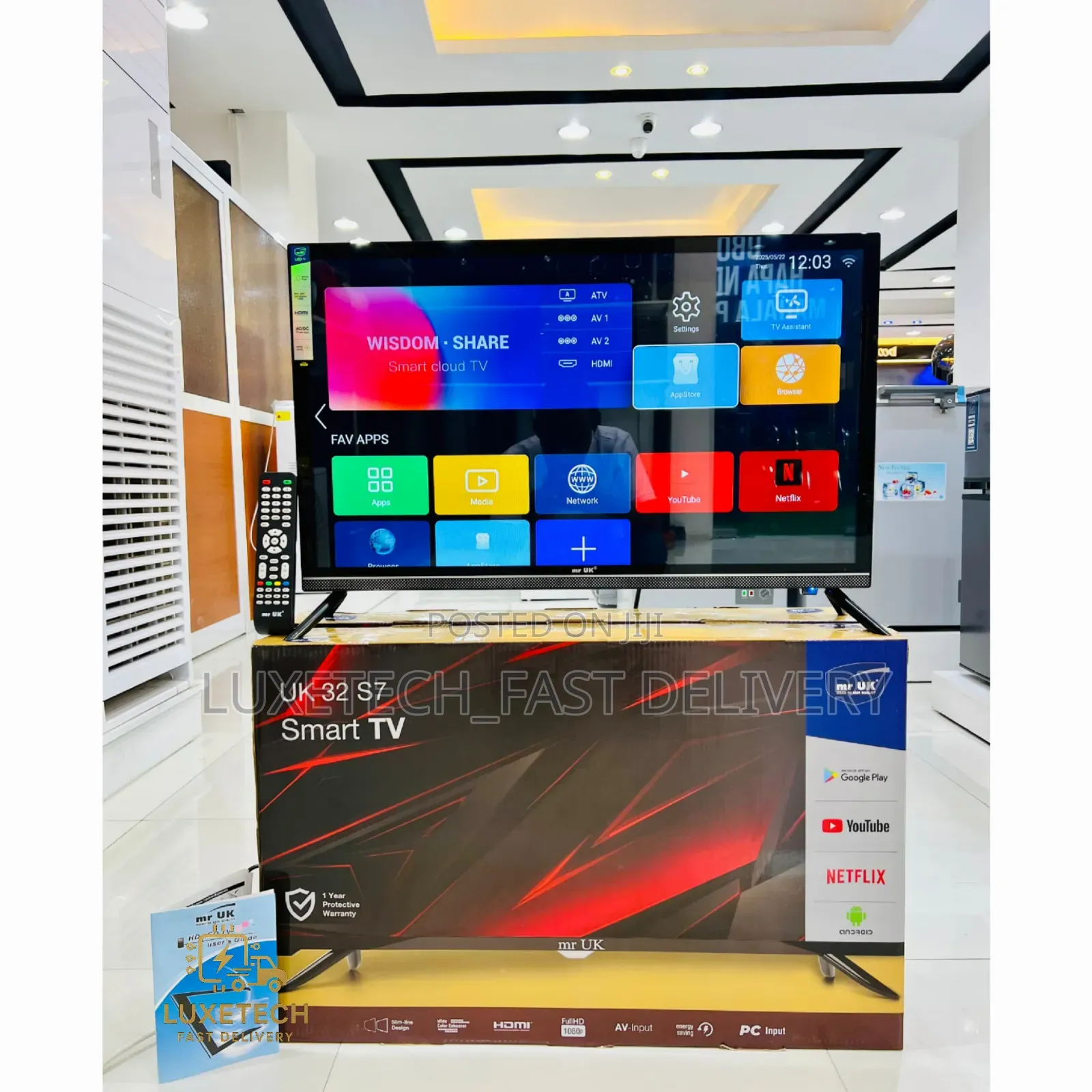 Mr Uk 32-Inches Smart Android Tv Full Hd