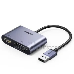 Ugreen Usb 3.0 to Hdmi + Vga Adapter