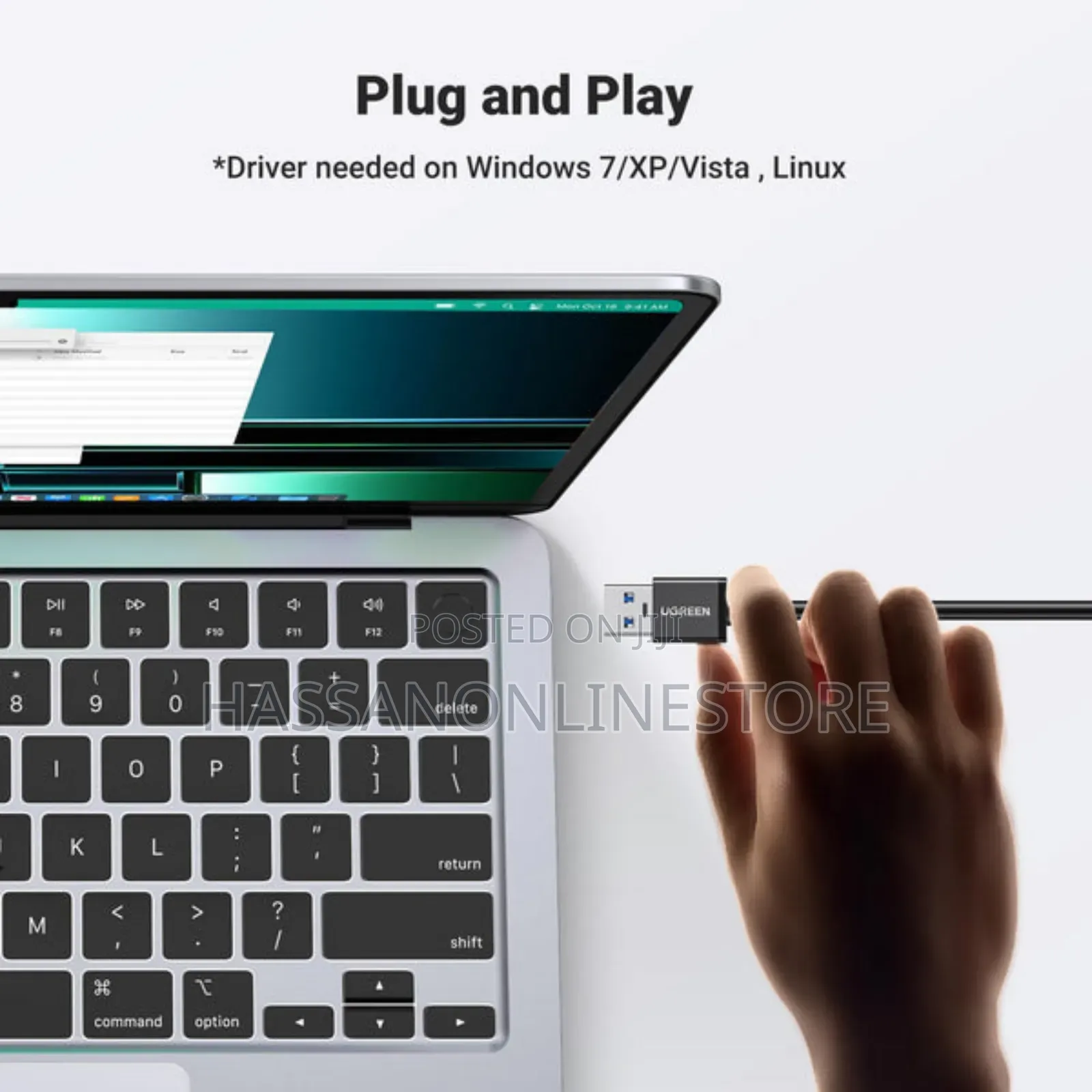 Ugreen Usb 3.0 Hub With Ethernet Adapter