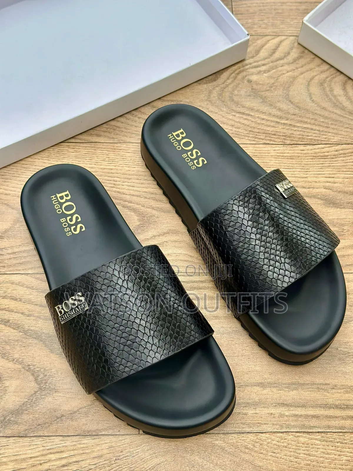 Boss Sandals Original Na Mpya