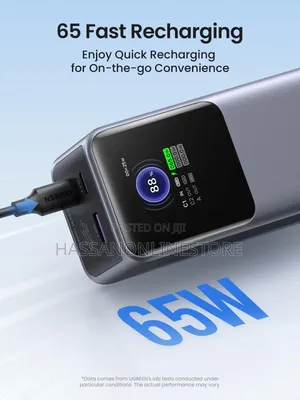 Ugreen Nexode Power Bank 25000mah 200w With Smart Display