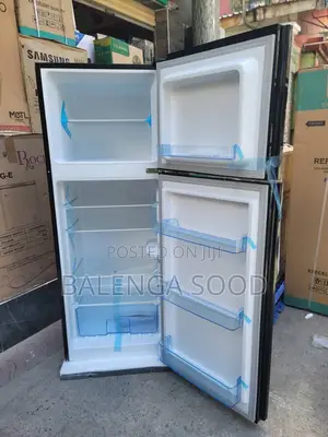 Bmax Fridge( Litre 205) Kioo Black Colour