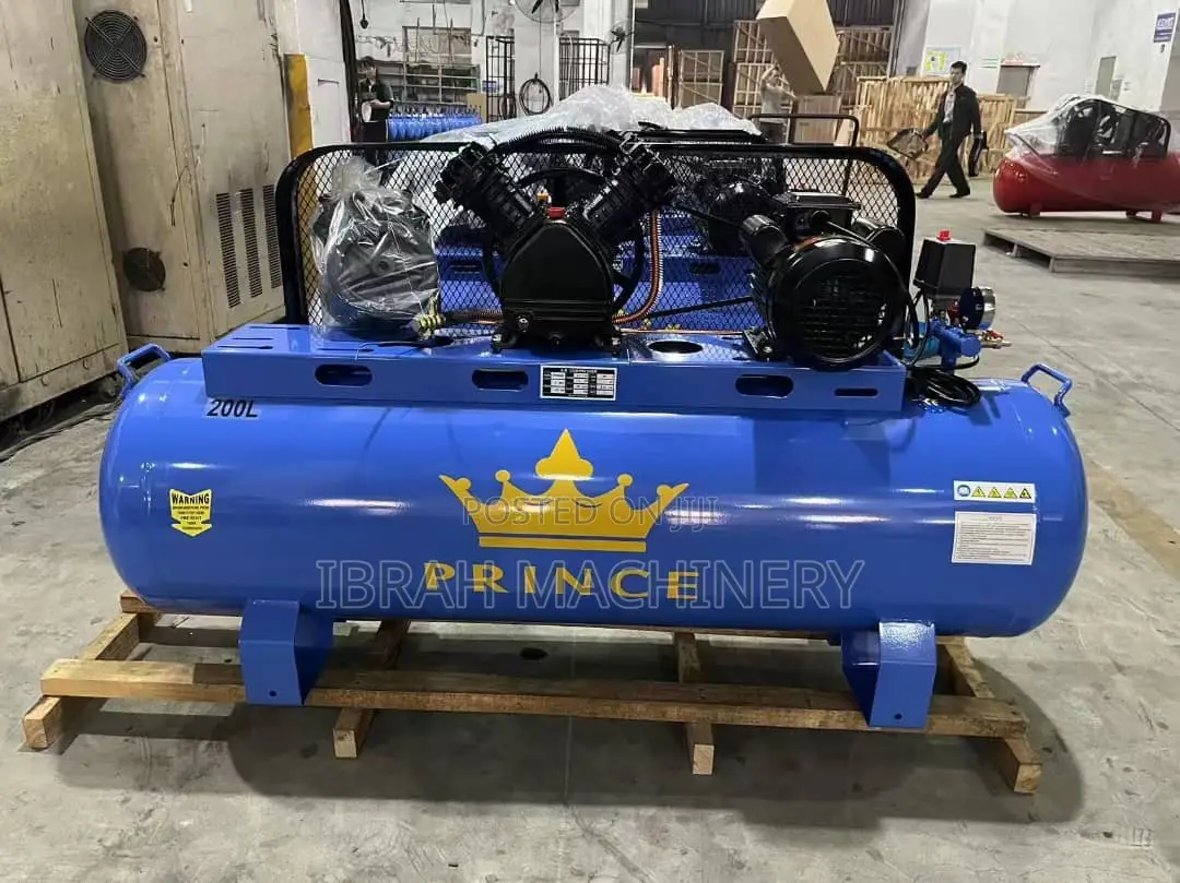 Air Compressor 200l With Engine Space