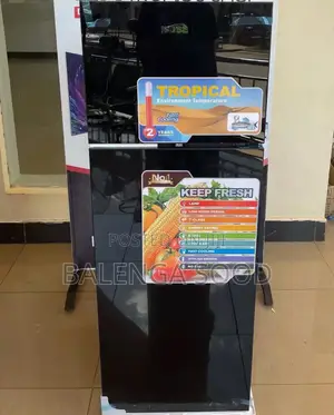 Boss Fridge( Litre 202) Kioo Black Colour