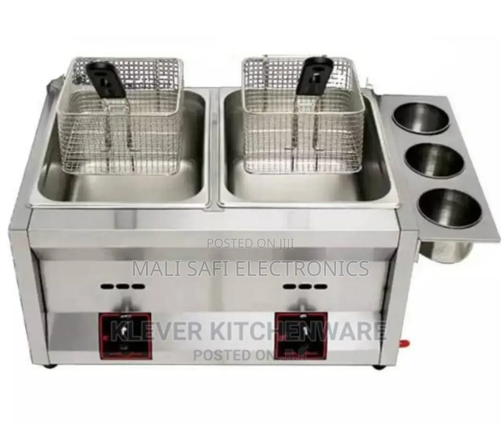 Gas Double Deep Fryer 6l+6l