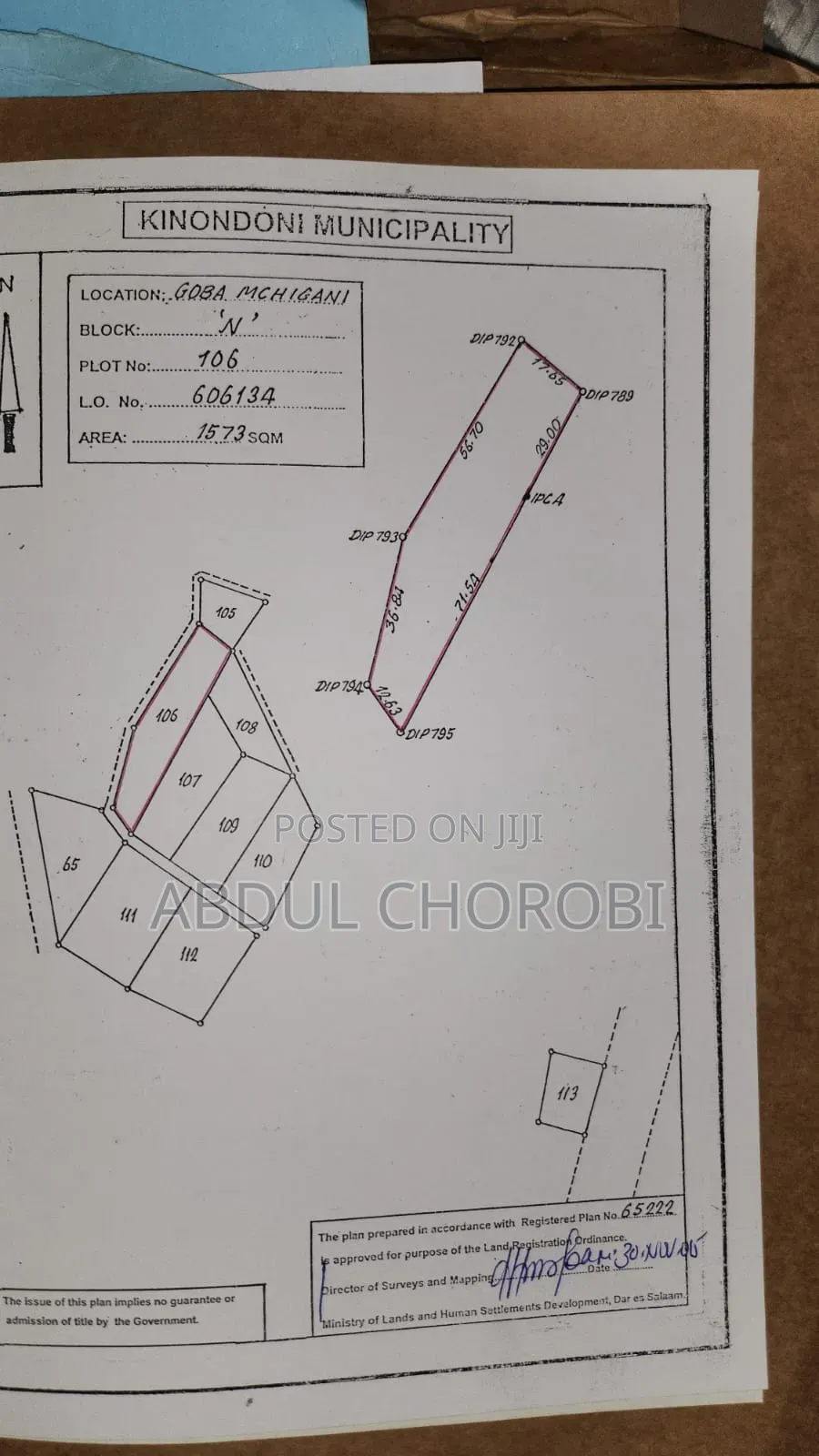 Prime Plots for Sale Goba Njia Nne