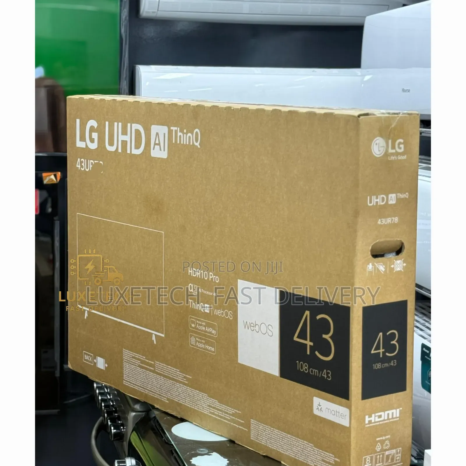 Lg 43-Inch Smart Uhd Tv.