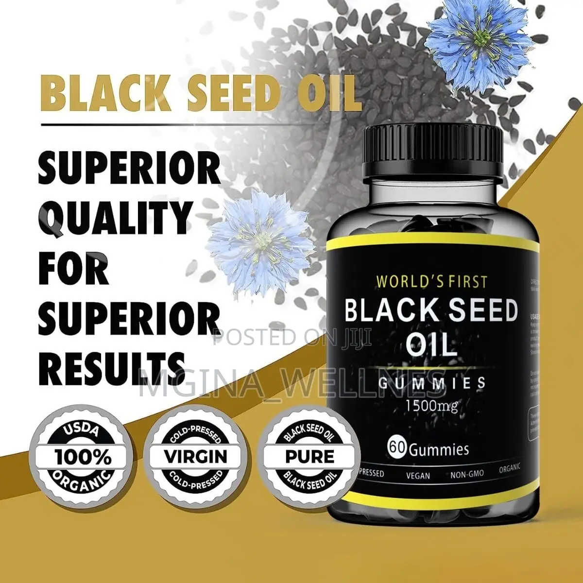 World's First Black Seed Oil Gummies