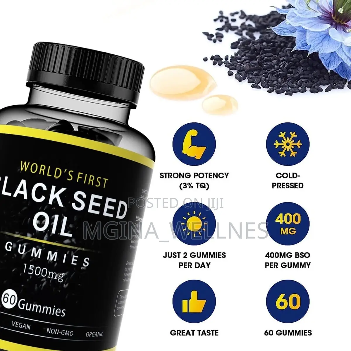 World's First Black Seed Oil Gummies