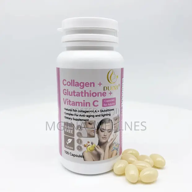can i take collagen and glutathione and vitamin c together FITNESS LOVE Gummies  L-Glutathione Supplement with Collagen, & Hyaluronic Acid  Gummy Vitamins for Adults  Antioxidant Support for Radiant Skin & Wellness : Health & Household Enjoy a sweet Collagen ,Glutathione,Vitamin C Capsules -