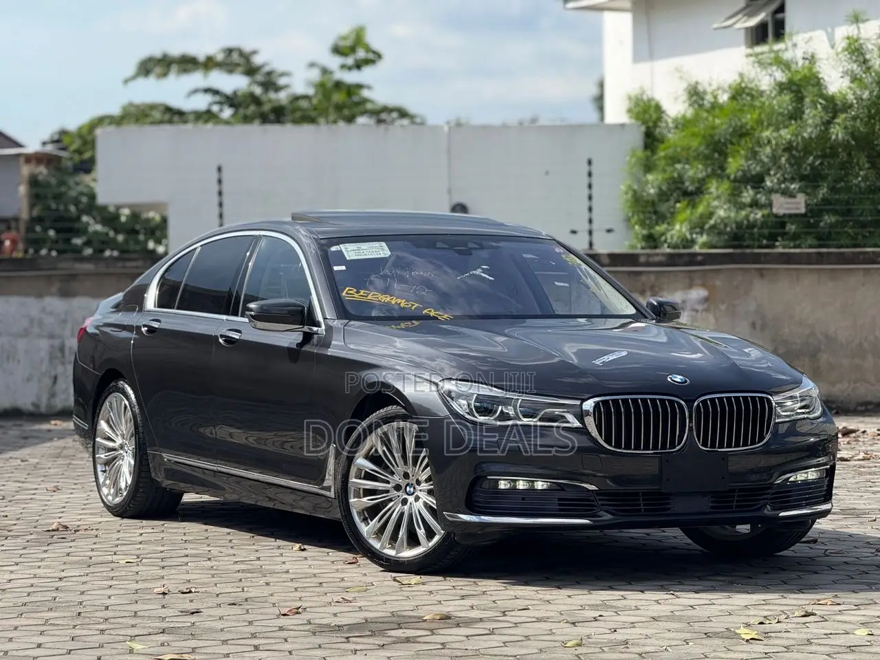 BMW 740 2016 Black