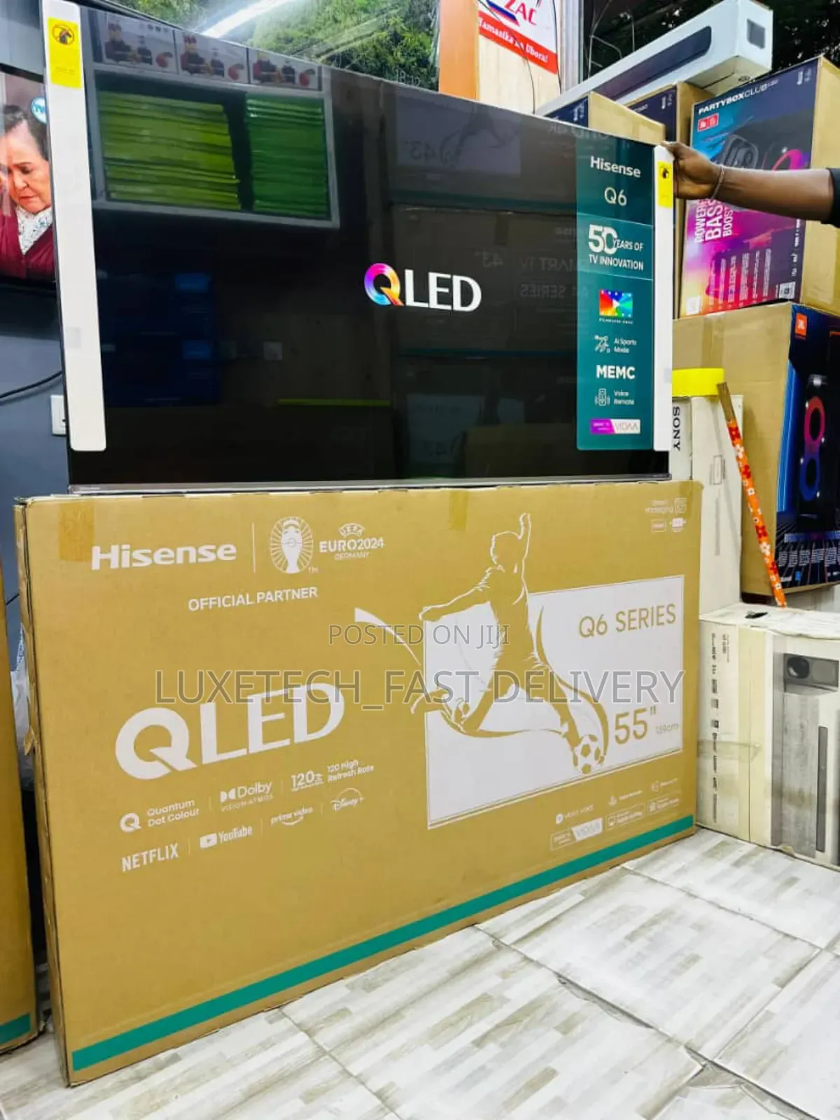 Hisense 55 Inches Qled Tv Smart Premium