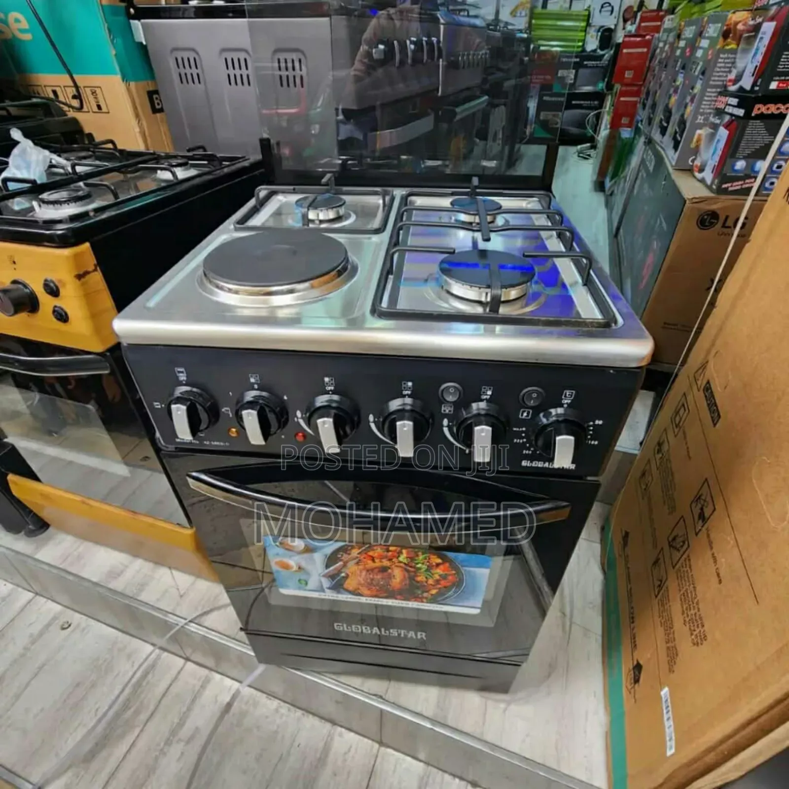 Globalstar 3gas, 1electric Cooker New Model