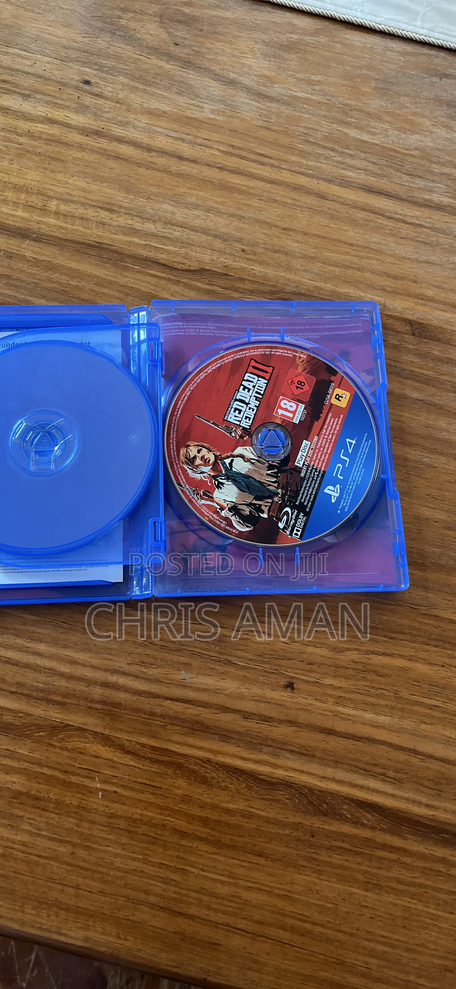 Red Dead Redemption 2 Cd Ps4