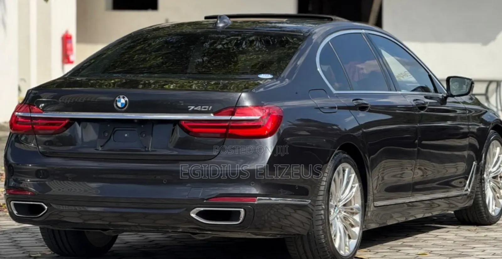 BMW 740 2016 Black
