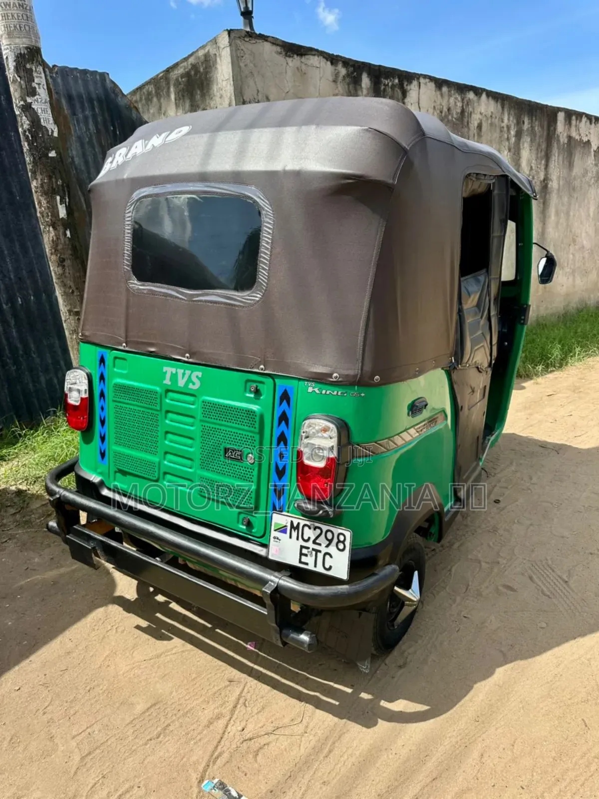 TVS King Deluxe Plus iTouch Start 2025 Green