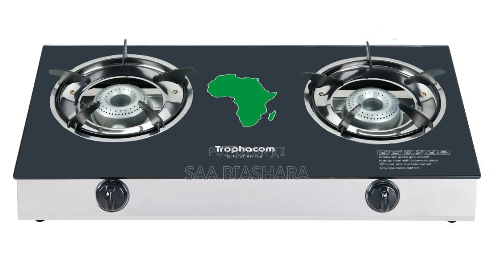 Trophacom Gas Stove African Map