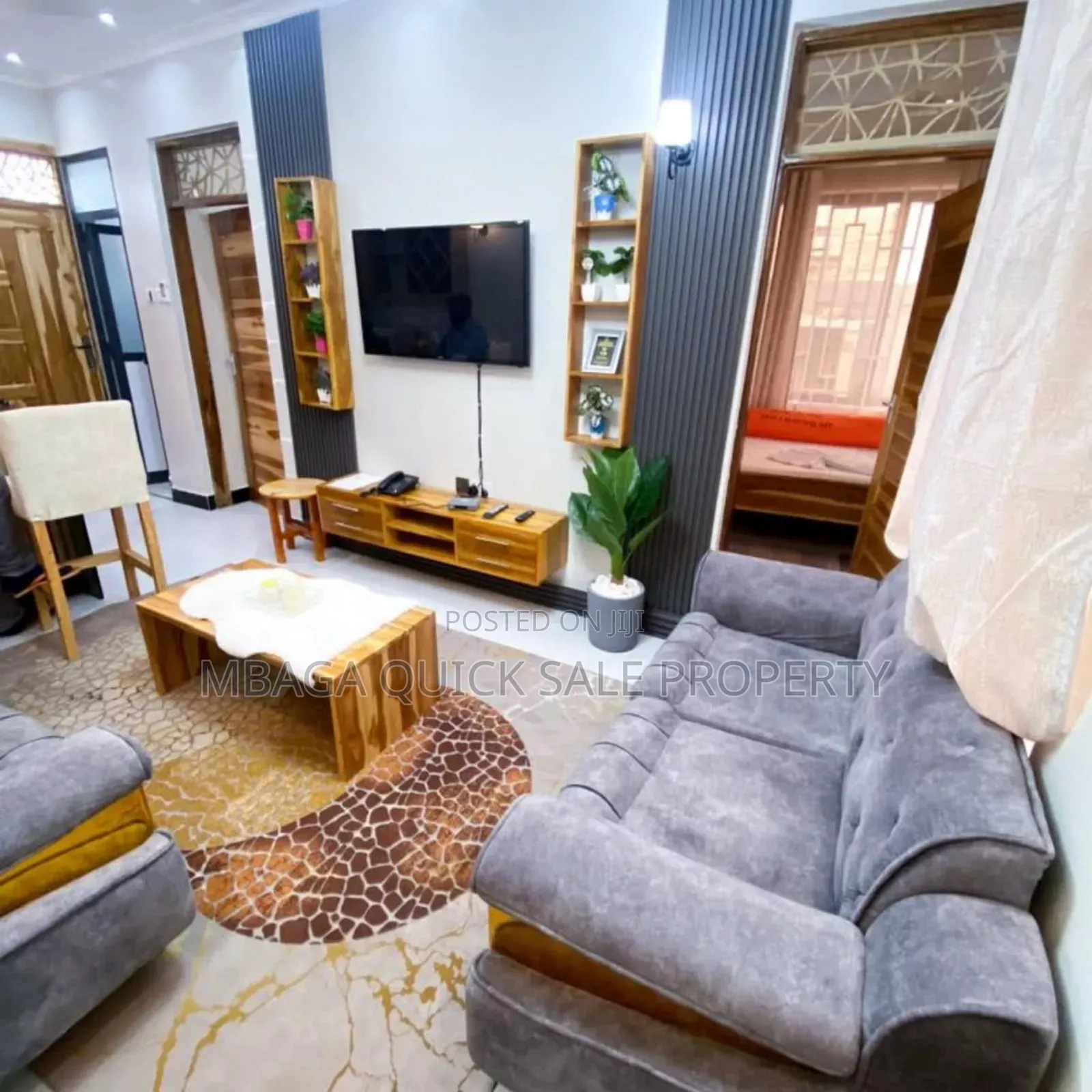 Furnished 1bdrm Apartment in Goba for rent