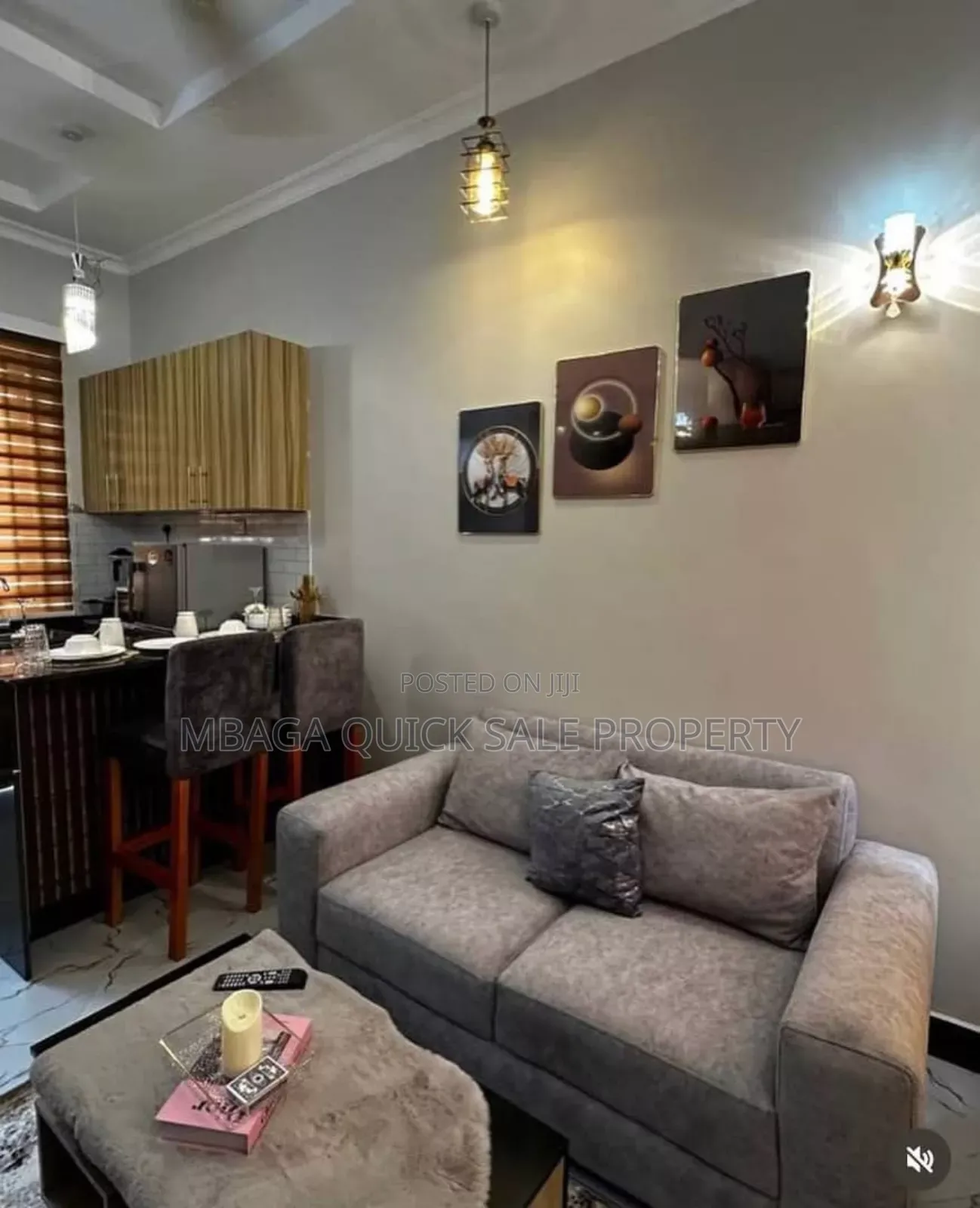 Furnished 1bdrm Apartment in Goba for rent