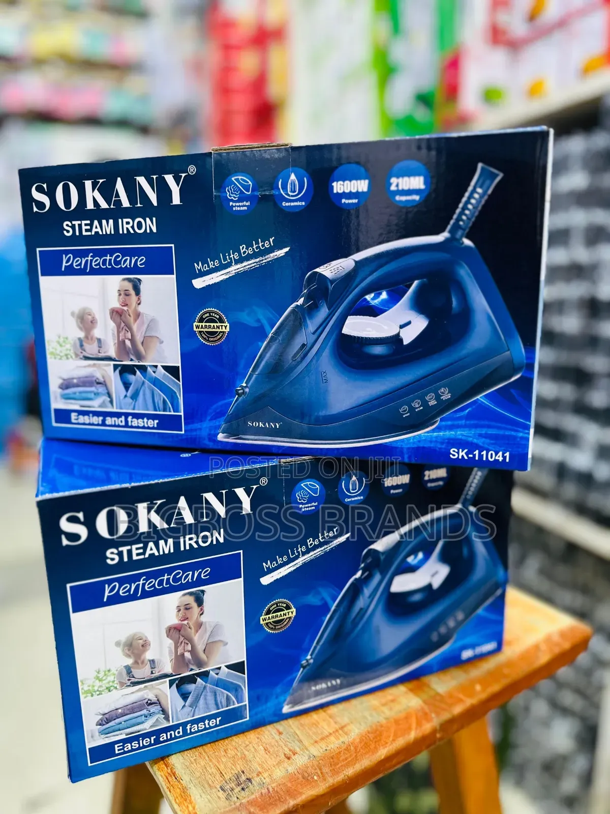 Sokany Steam Iron ( Sk-11041) Pasi Ya Maji Sokany