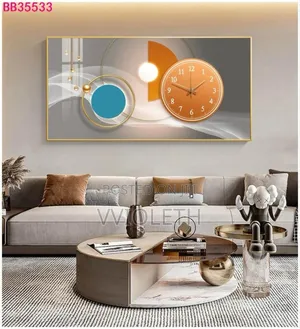 Horizontal Rectangular Wall Clock