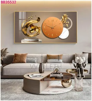 Horizontal Rectangular Wall Clock