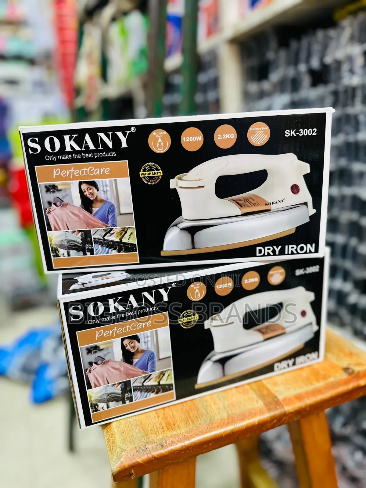 Sokany Dry Iron Sk 3002
