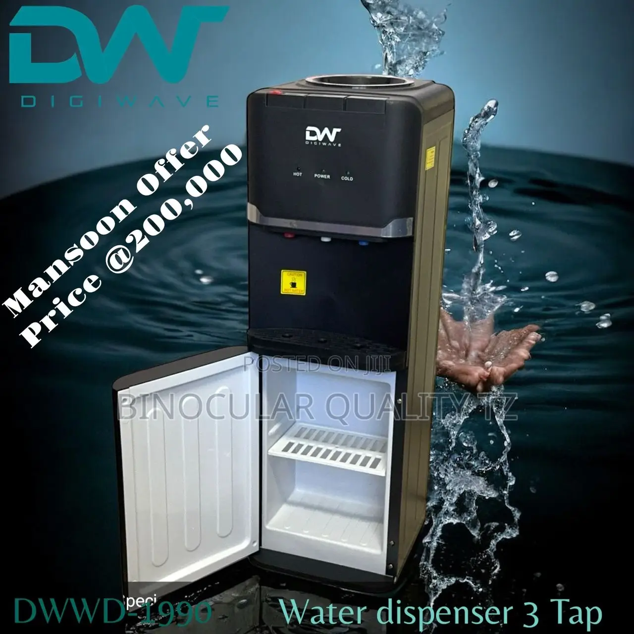 *Digiwave Mansoon 3tap Dispenser
