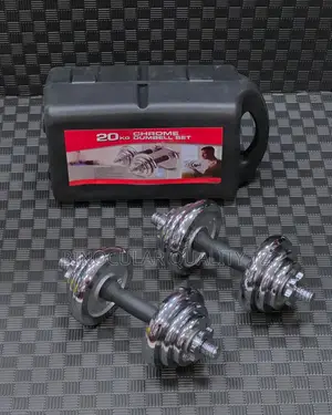 20kg Chrome Dumbbell Set