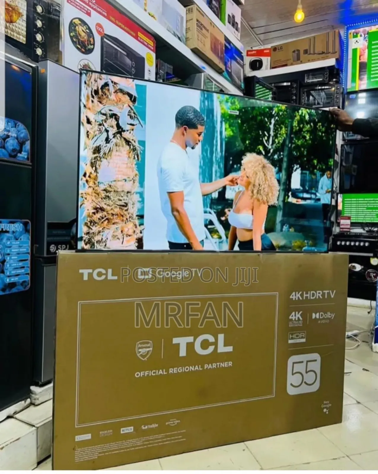 TCL Inch 55 HDR Tv*