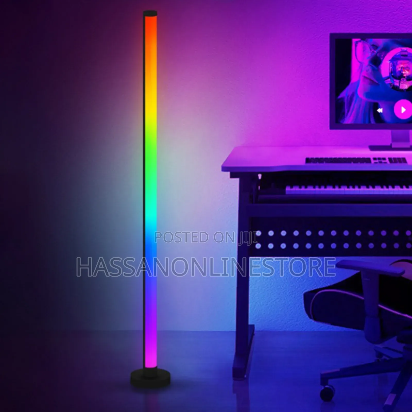 Smart Led Floor Lamp Standing Lamp Corner RGB With Remote