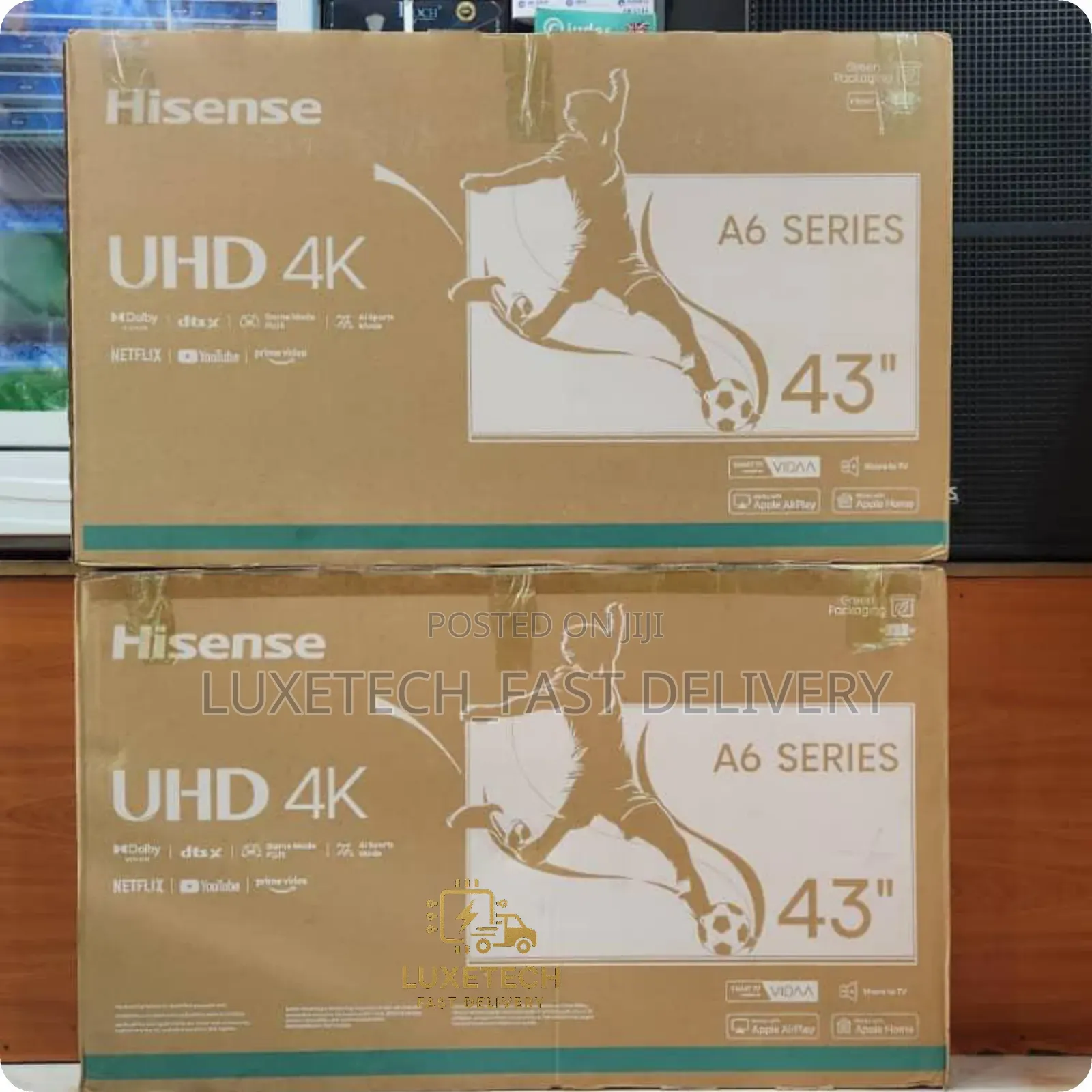Hisense 43-Inch A6 Series Uhd Smart Tv