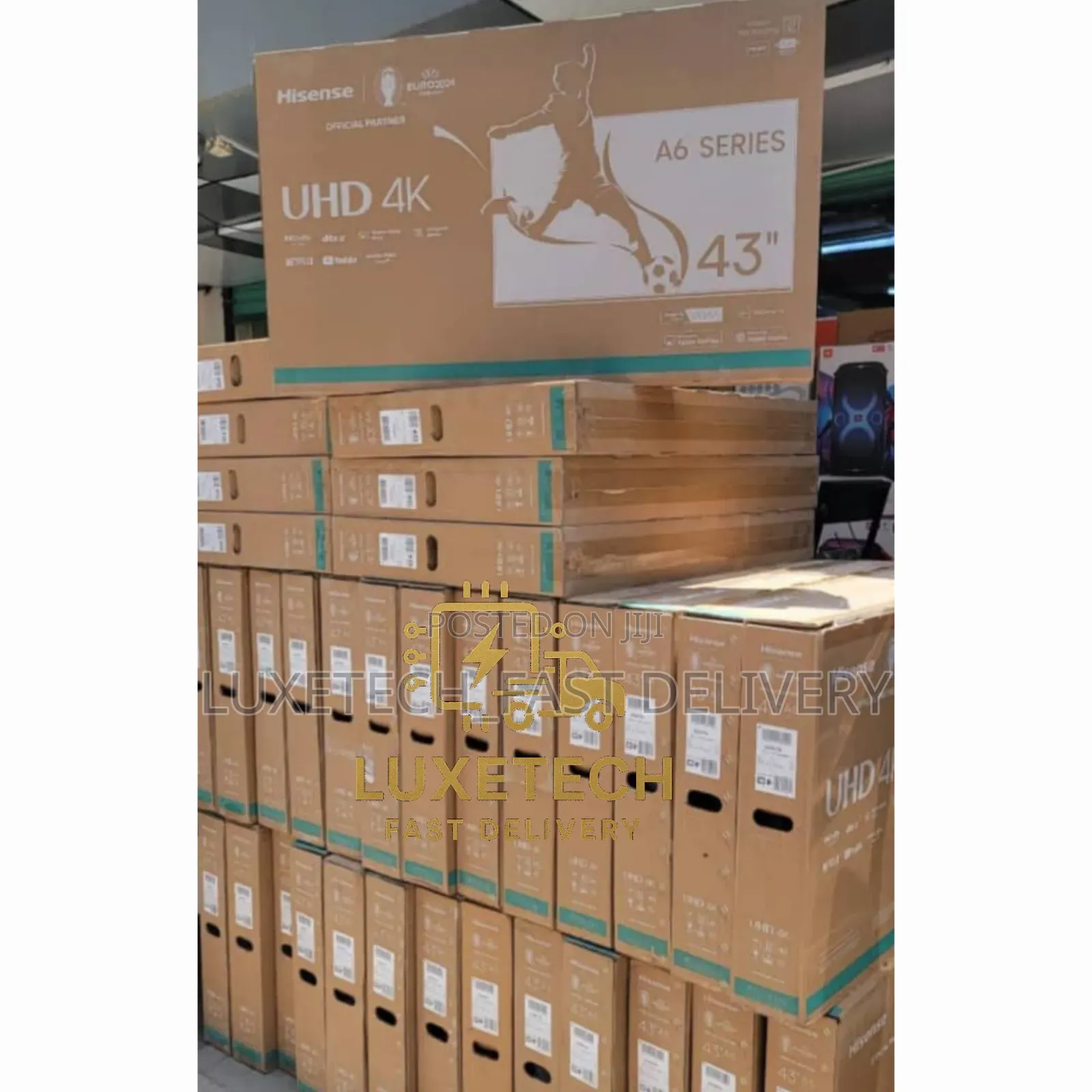Hisense 43-Inch A6 Series Uhd Smart Tv